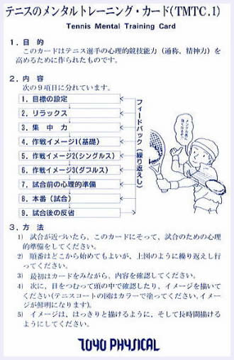 プロメンタルカード 硬式テニス （初めての方へ | トップラン